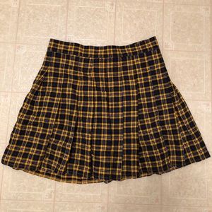 Plaid Skirt